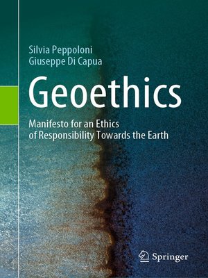 cover image of Geoethics